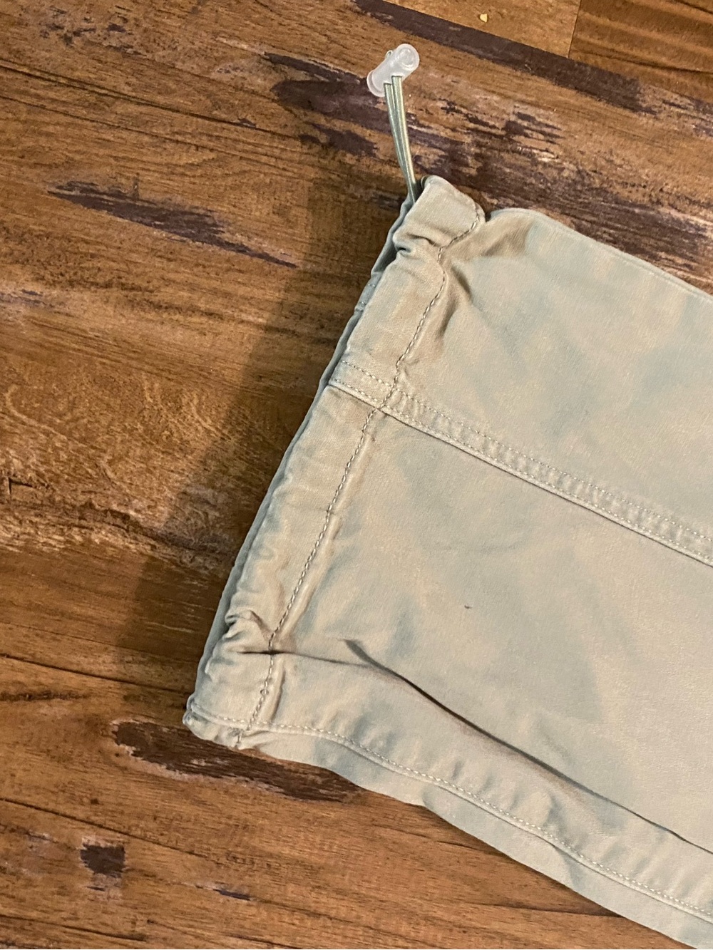 PacSun Sage Green Cargo Pants Y2K Utility Wide Leg Size M - Picture 3 of 6
